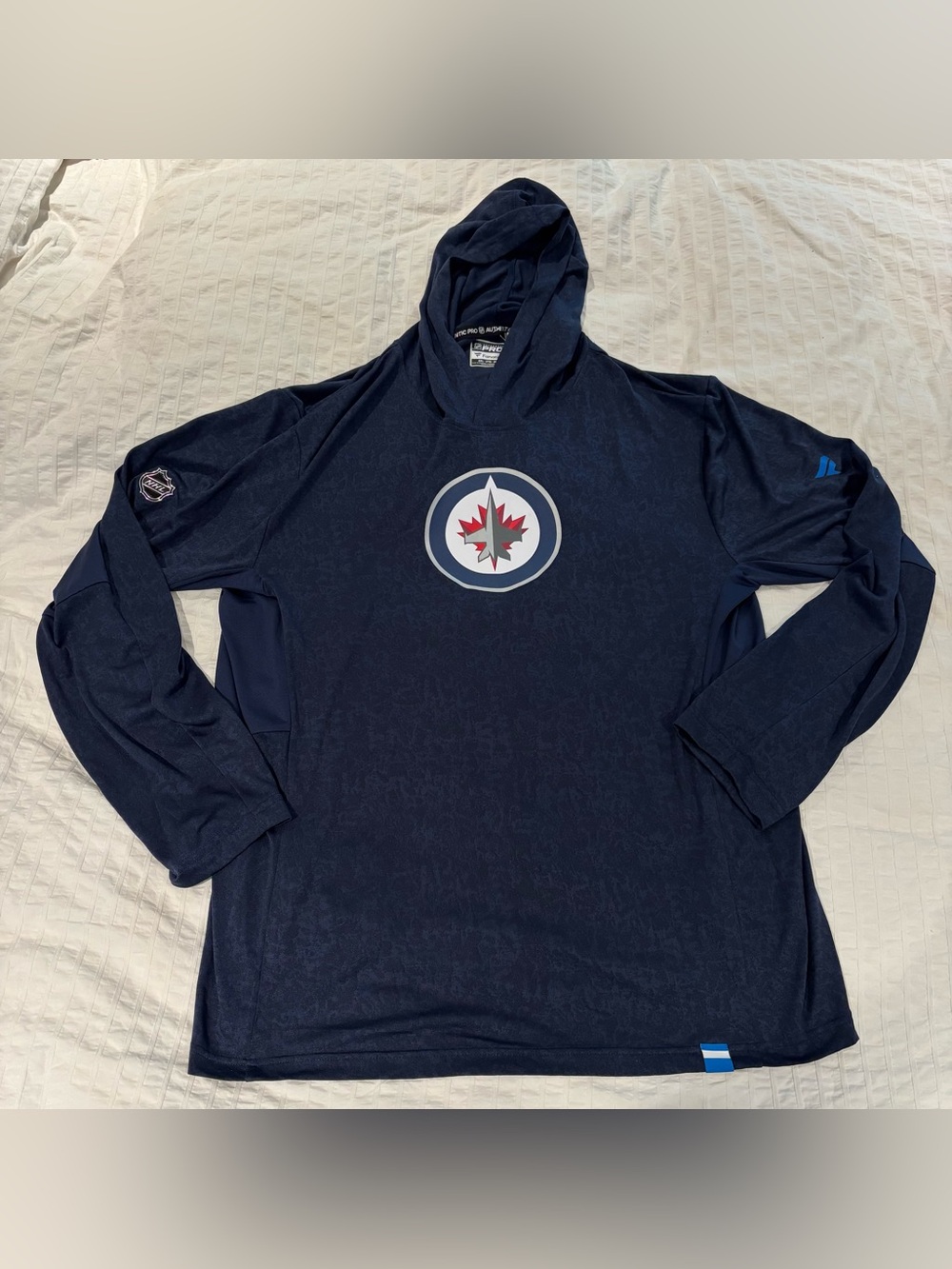 Fanatics - Men's Winnipeg Jets Lightweight Pullover Hoodie Size XXL
